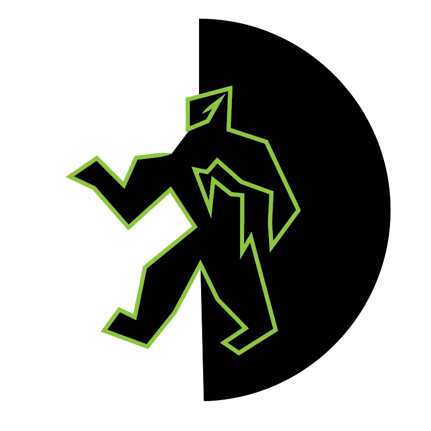 home abstracte caminant